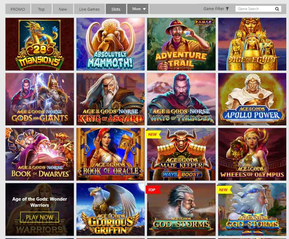 Dafabet slot games