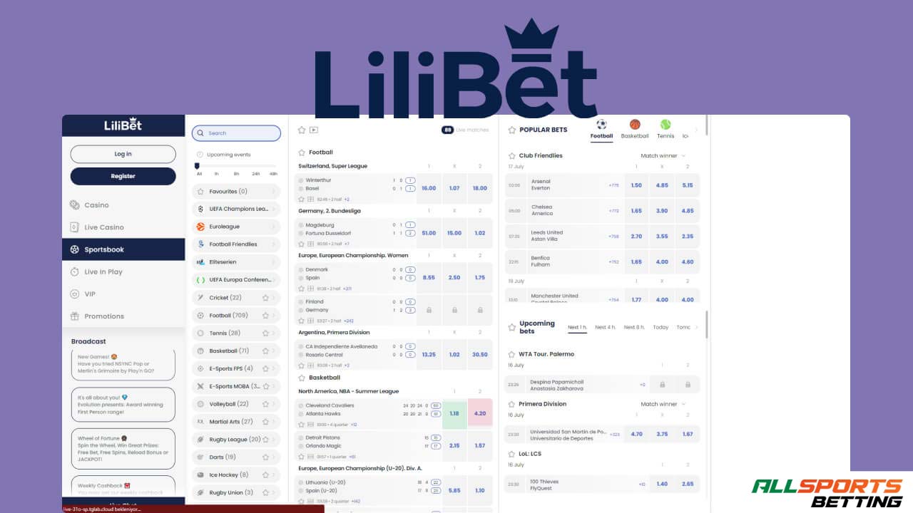 Lilibet sportsbook