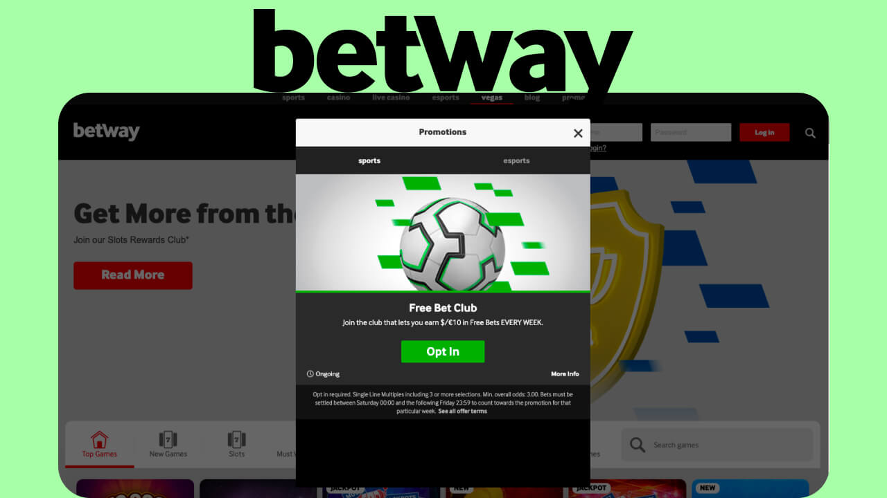 Betway Bonuses