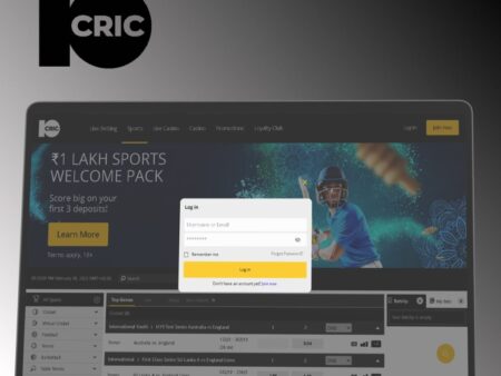 10Cric Login