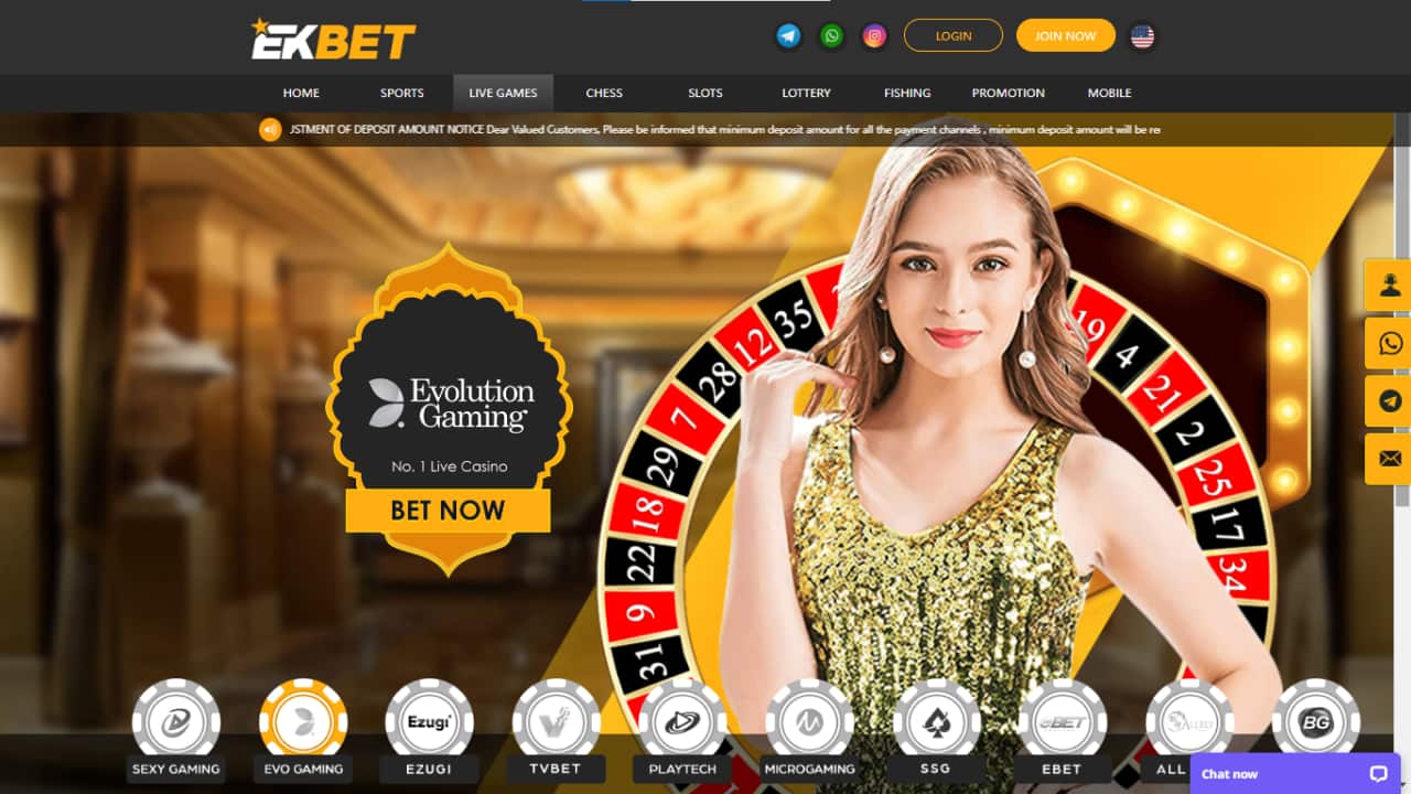 Ekbet login casino