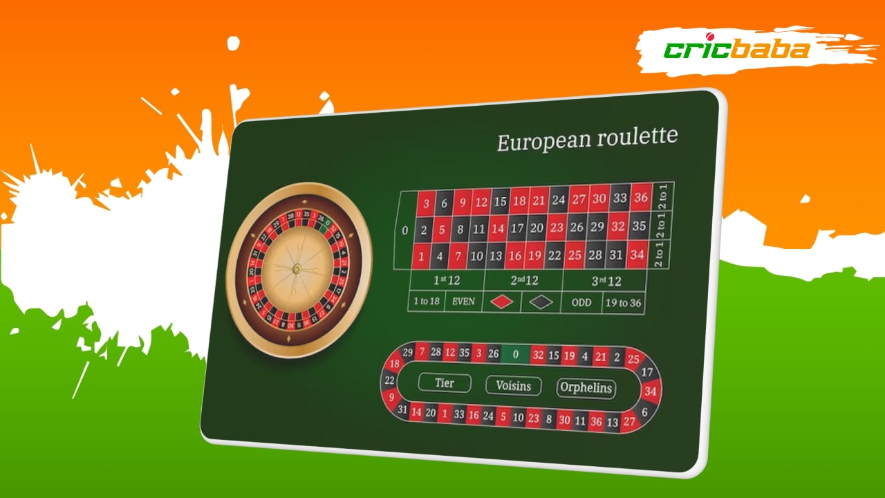 European roulette game