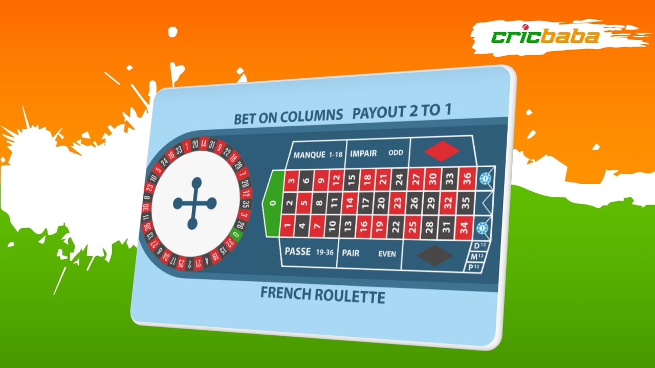 French roulette bets